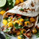 Jerk Chicken Burritos with Mango Salsa: A Fiesta of Bold Flavors