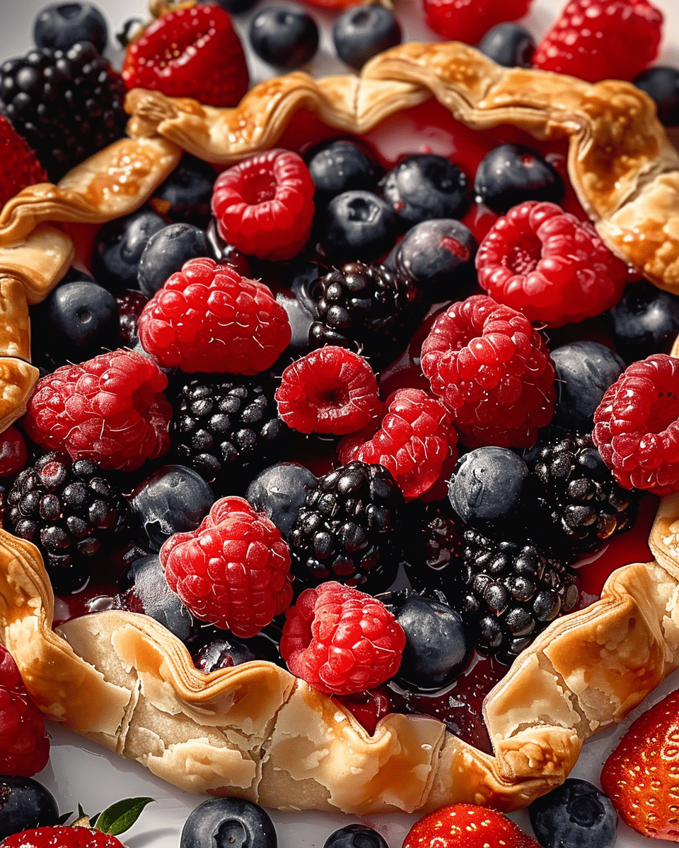 Mixed Berry Galette