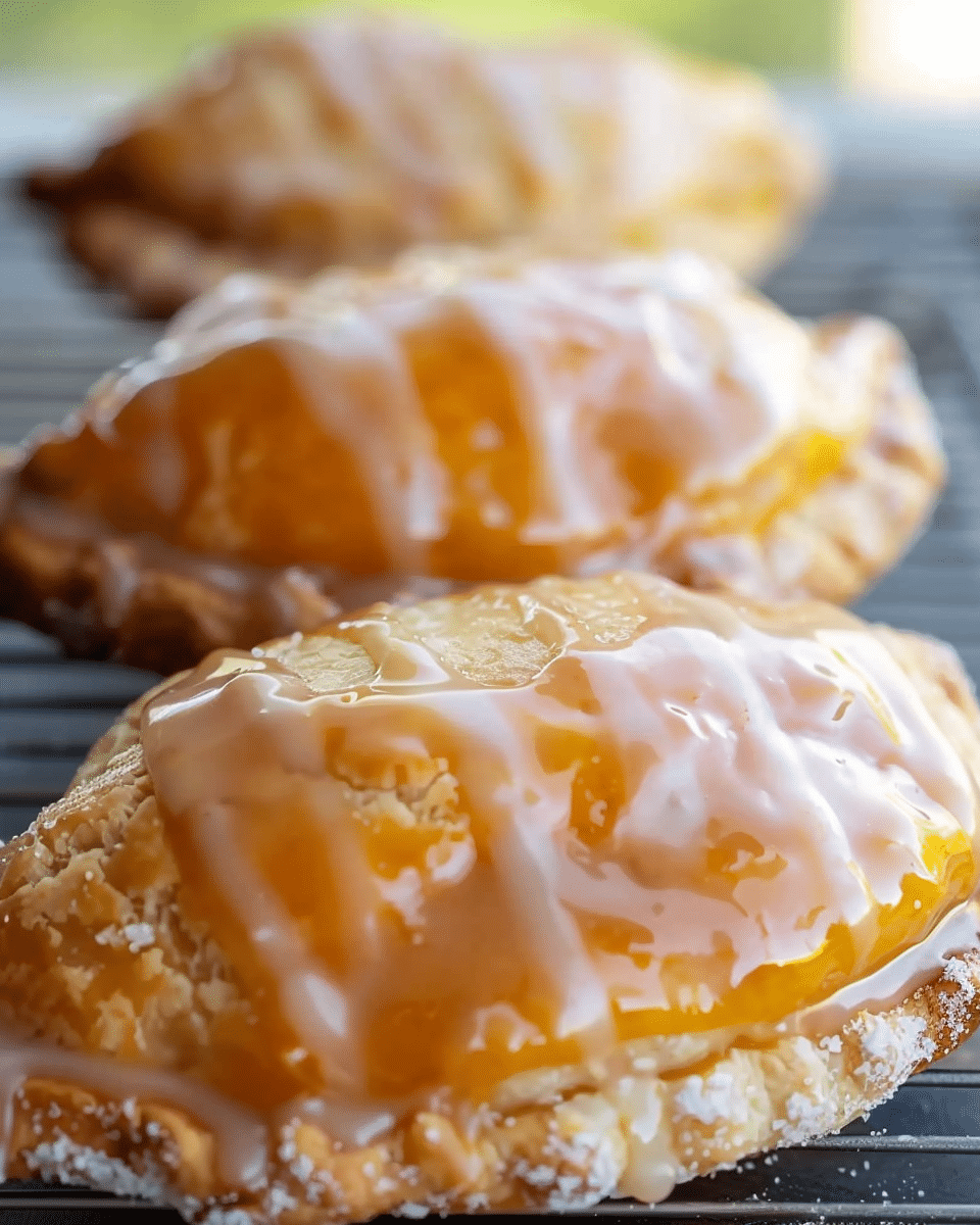 Peach Cobbler Donut Hand Pies: Bite-Sized Bliss
