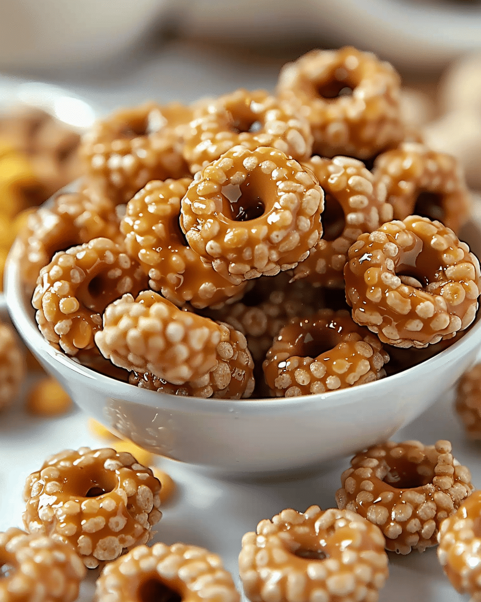 Peanut Butter Cheerio Bites