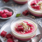 Rhubarb Panna Cotta: A Perfect Harmony of Tangy and Creamy
