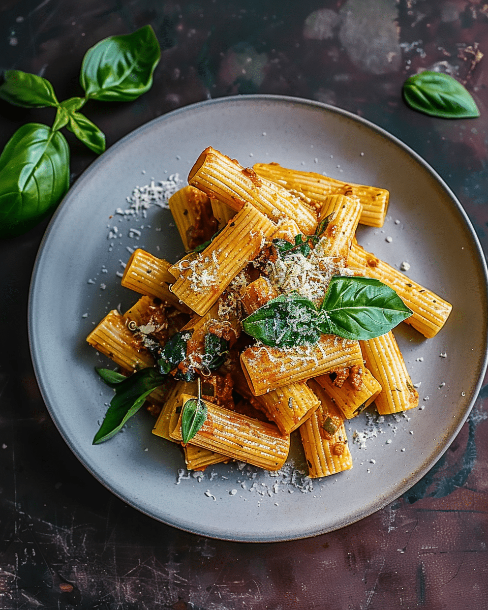 Spicy Basil Rigatoni: An Incredible Ultimate Recipe