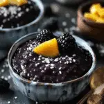 Thai Black Sticky Rice Pudding: A Luxurious and Flavorful Dessert