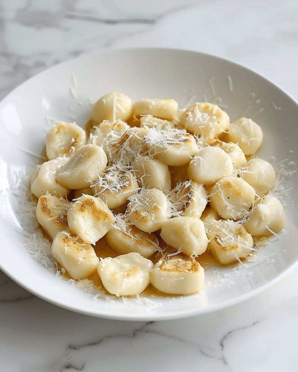 Toasted White Truffle Gnocchi